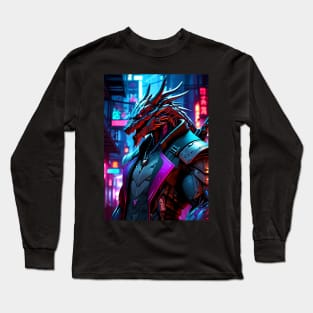 The neon dragon. Long Sleeve T-Shirt